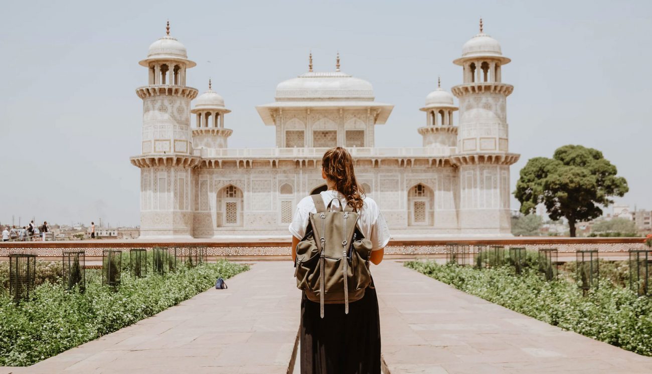 Itimad-ud-Daula-Mausoleum in Indien