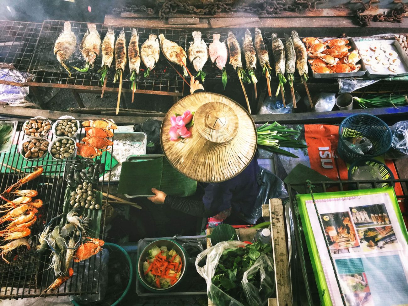 Floating Market in Bangkok