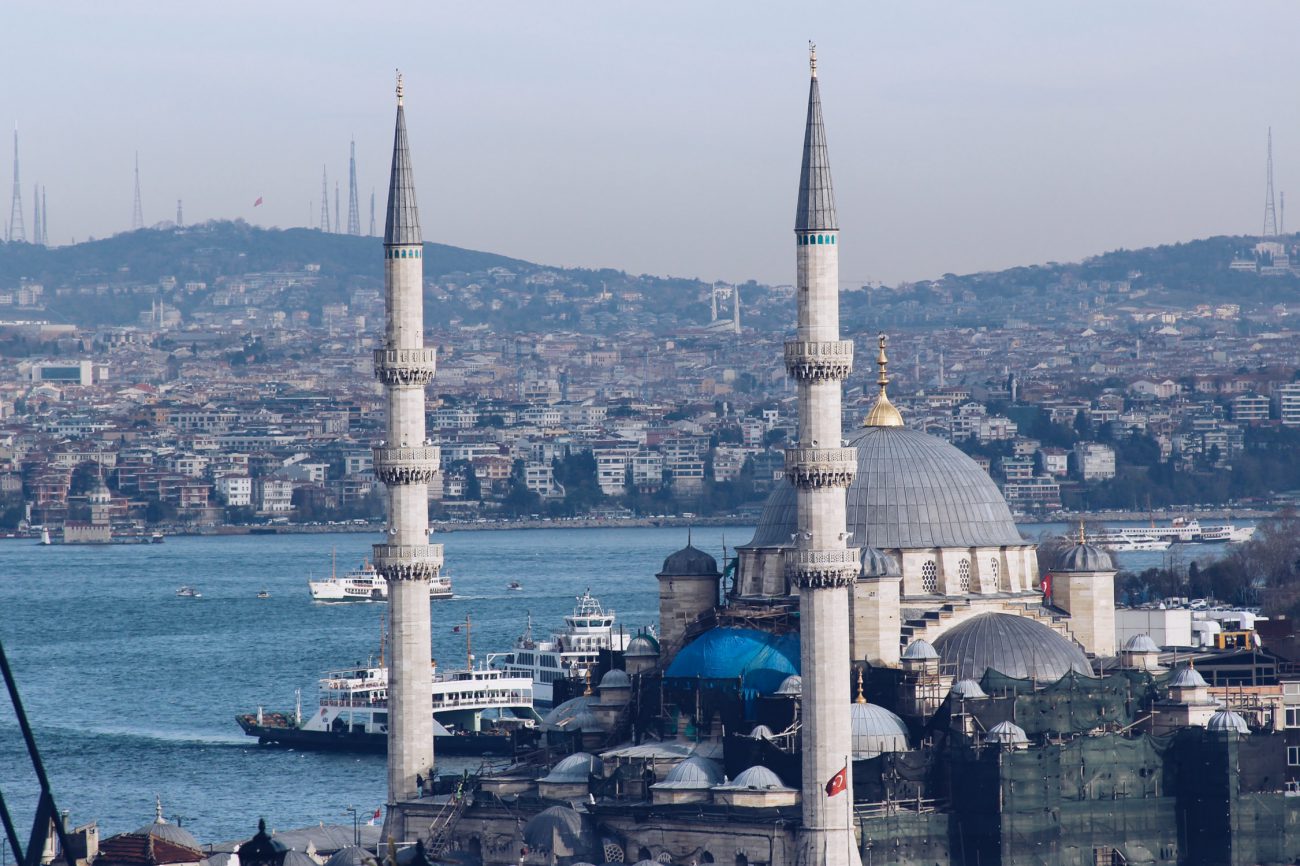 Bekanntes Stadtbild von Istanbul